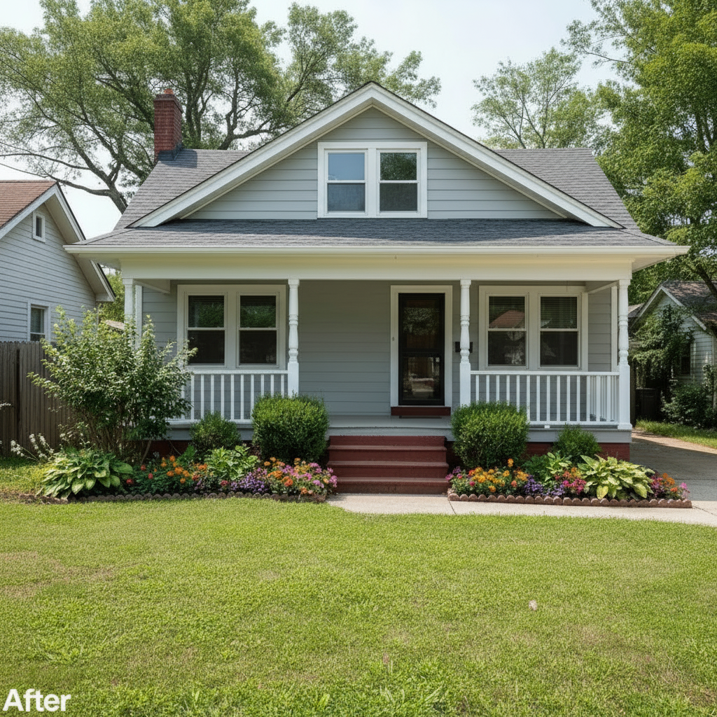 Fargo home after renovation by Prairie Home Rescue